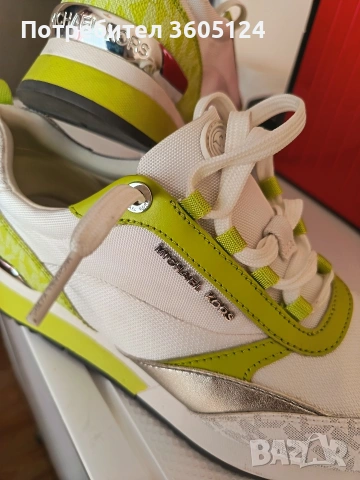 Оригинални маратонки MICHAEL KORS, размер 37, снимка 3 - Маратонки - 53150467