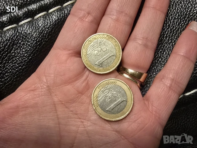 Колекционерски монети Франция 1 Euro 1999, снимка 2 - Антикварни и старинни предмети - 53027425