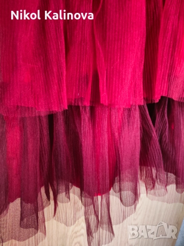 Рокля от тюл лимитирана колекция, снимка 3 - Детски рокли и поли - 52275143