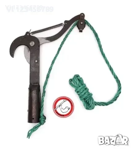 Ножица за високо рязане на клони с въже