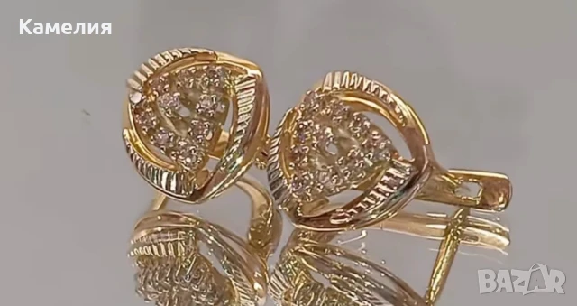 Руско злато, снимка 8 - Обеци - 50621189