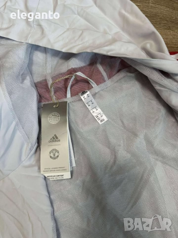 Ново оригинално Adidas Manchester United 2021-2022 Presentation Jacket , XXL размер , снимка 7 - Спортни дрехи, екипи - 52489463