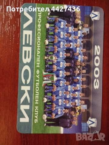 Календарче ФК Левски за 2003