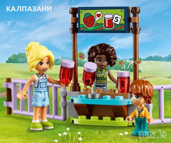 LEGO® Friends 42617 - Ферма-убежище за животни, снимка 9 - Конструктори - 43747596
