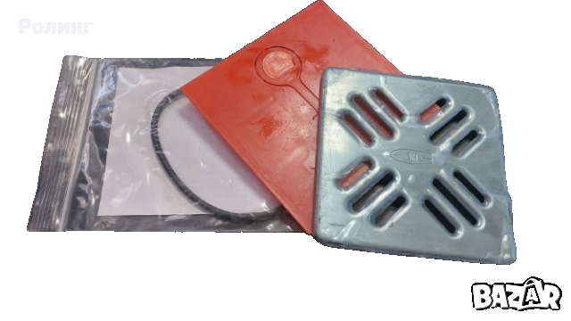 HL90.2 Подов сифон за балкони и тераси, странично оттичане с клапа ф40/50мм/ 010122*, снимка 2 - ВИК - 44853807