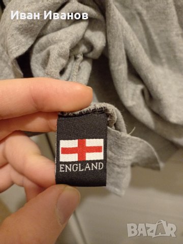 Уникална фенска футболна тениска на Англия, снимка 6 - Футбол - 43023258