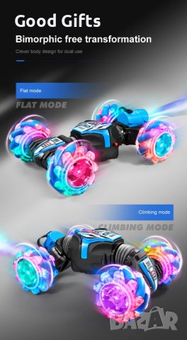 Ефектна RC кола със светлина и музика + спрей воден дим, снимка 10 - Коли, камиони, мотори, писти - 43101868