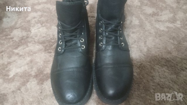 Bronco-нови кожени боти 45 номер, снимка 4 - Мъжки боти - 38580734