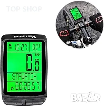 LUFEIS Безжичен велосипеден компютър, снимка 7 - Аксесоари за велосипеди - 48747681