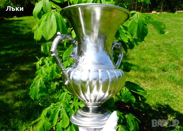 Ваза от калай в стил Ампир 1.1 кг. , снимка 7 - Антикварни и старинни предмети - 40777020