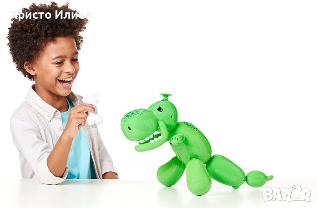 Интерактивен Динозавър Балон робот Дино над 70 Звуци Движения, снимка 5 - Други - 39379015