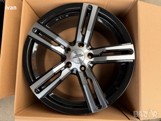 4 бр. чисто нови алуминиеви джанти Inter Action 18 цола 5x114.3 , централен отвор 66.1 , ET45, 8.5J, снимка 7 - Гуми и джанти - 53290802
