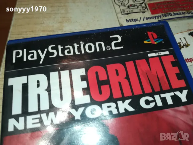 TRUE CRIME-NYC PS2 GAME 1702251713, снимка 3 - Игри за PlayStation - 49167960