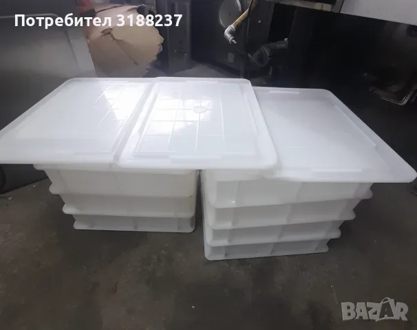 Нови кутии за тесто за пица + капаци, снимка 2 - Обзавеждане на кухня - 48435130