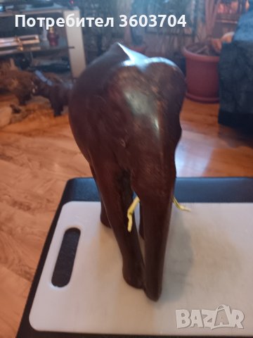 слон статуетка, снимка 2 - Статуетки - 43787725