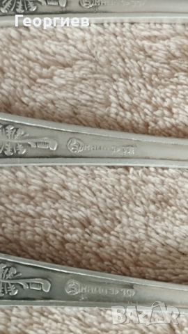 Посребрени мелхиорени вилици 20.5 см.Чайник за запарка на чай,кафе и топло мляко., снимка 3 - Сервизи - 49419517