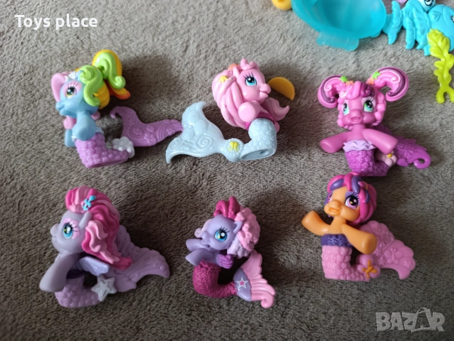 Голям оригинален Замъкът на русалките My Little Pony, снимка 14 - Фигурки - 53458559