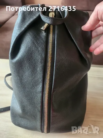 Дамска раница от естествена кожа 