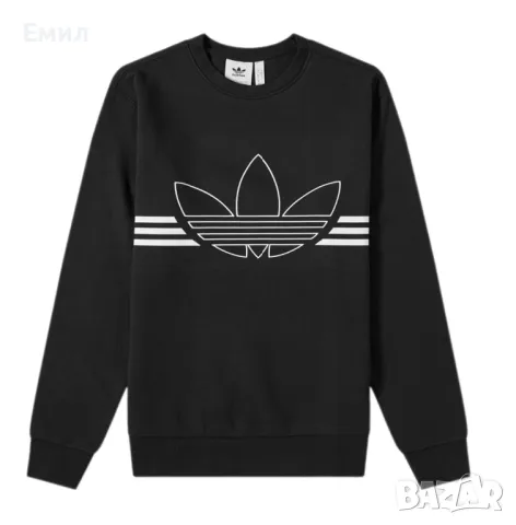 Мъжка блуза Adidas Crew Sweat, Размер L, снимка 1 - Блузи - 47809207