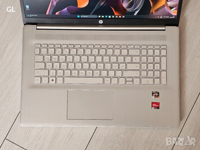 HP 17-CP0175NG FHD IPS, Ryzen 7 5700U, 16GB RAM, 512GB SSD, Windows 11 , снимка 3 - Лаптопи за дома - 53522930