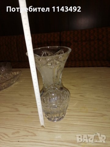 Кристална ваза, снимка 3 - Вази - 39491283