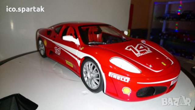 Ferrari 1 18 430 Challenge Hot whеels black , снимка 14 - Колекции - 32338202