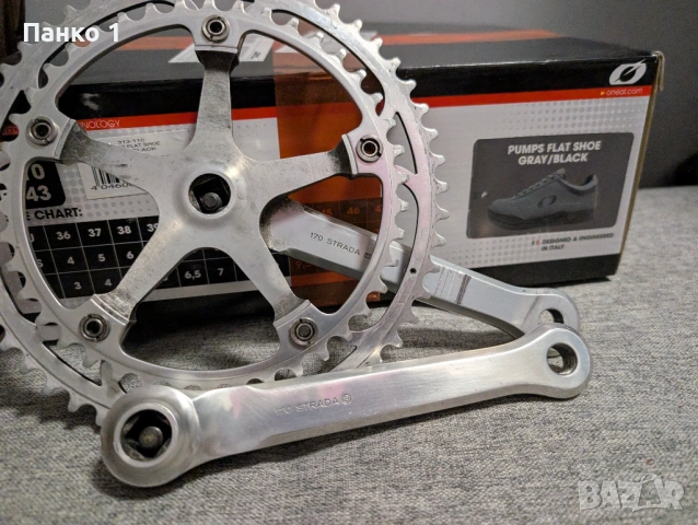 Ретро Шосейни Курбели Campagnolo Super Record, снимка 8 - Части за велосипеди - 53393963