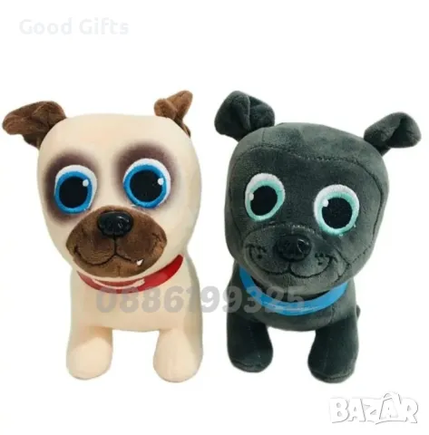 Плюшена играчка Бинго и Роли Jr Puppy Dog Pals