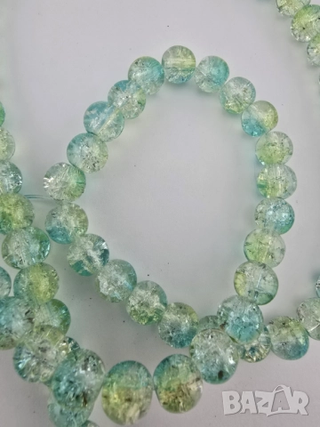 Стъклени Мъниста за бижута 10мм 8мм 6 мм 4мм J240, снимка 2 - Други - 52419146