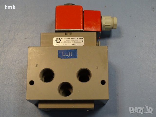 Пневматичен разпределител EUGEN SEITZ 1086 pneumatic valve, снимка 7 - Резервни части за машини - 36983162