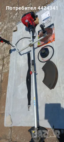 Бензинова коса с нож и корда Ikra Mogatec BF25