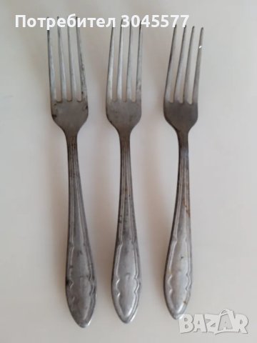 Вилица 3 бр. Винтидж, снимка 1