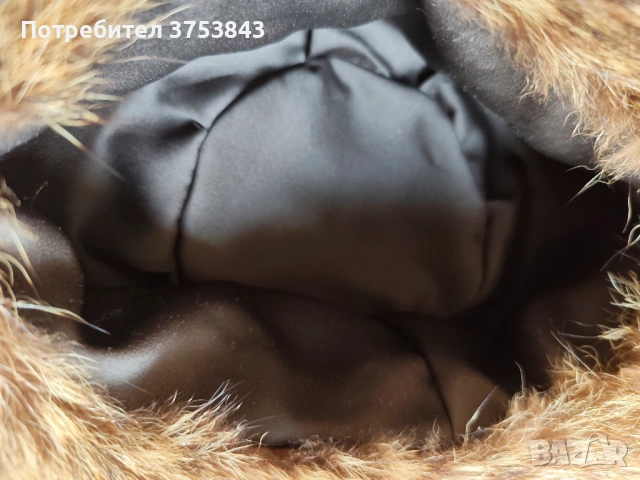 Шапка - лисича кожа, снимка 2 - Други - 53474783