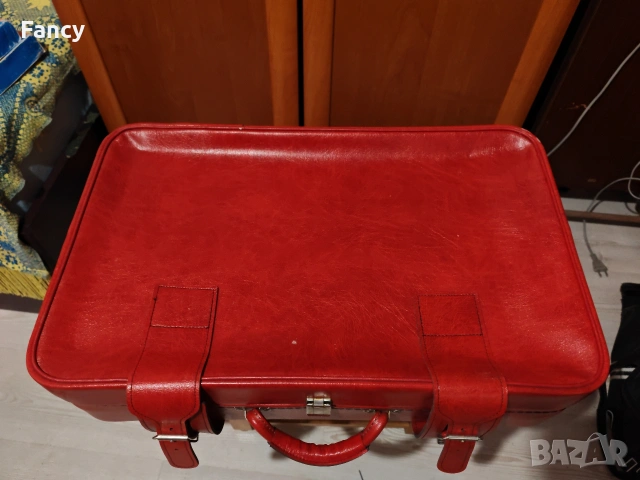 Стари кожени куфари 3 бр, снимка 5 - Други ценни предмети - 53119987