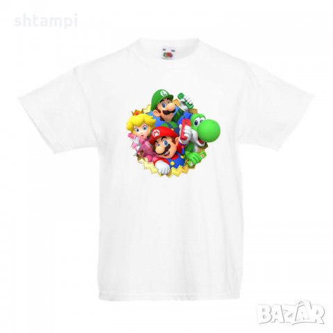 Детска тениска Супер Марио Super Mario 14, снимка 1 - Детски тениски и потници - 33082390