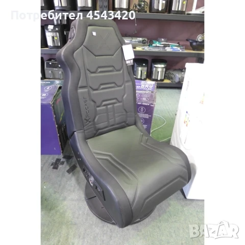 Аудио гейм стол X Rocker Aurora 2.1 Bluetooth с LED светлини, снимка 4 - Bluetooth тонколони - 51136688