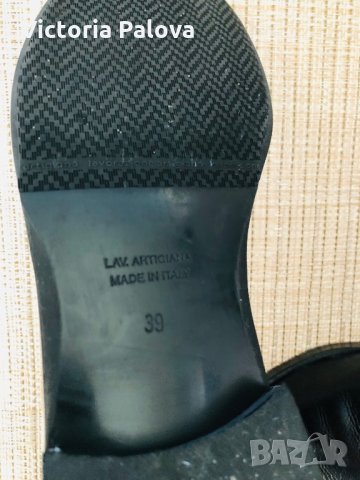 MARIPE,Уникални италиански боти,естествена кожа, снимка 9 - Дамски боти - 27820160