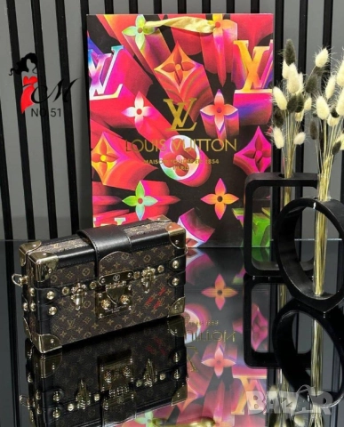 чанти Louis Vuitton - Petite Malle Bag ! 19x12cm, снимка 9 - Чанти - 51561986