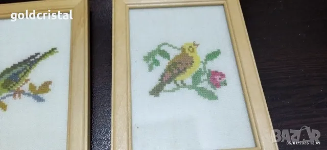 ретро гоблени комплект , снимка 4 - Антикварни и старинни предмети - 48562288