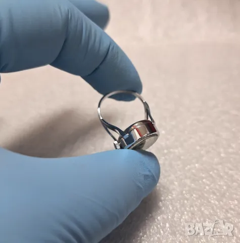 Дамски Механичен Часовник-Пръстен CHAIKA 17 Jewels СССР, снимка 8 - Дамски - 49315763