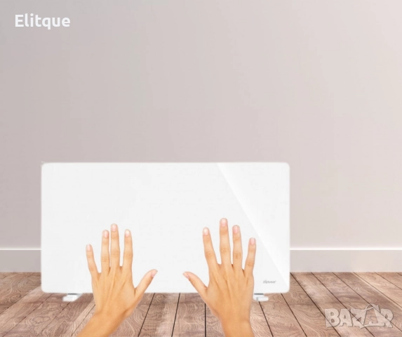 Конвекторна печка , 2000W, алум.нагревател, стъклен панел, Wi-Fi, снимка 4 - Отоплителни печки - 52840590