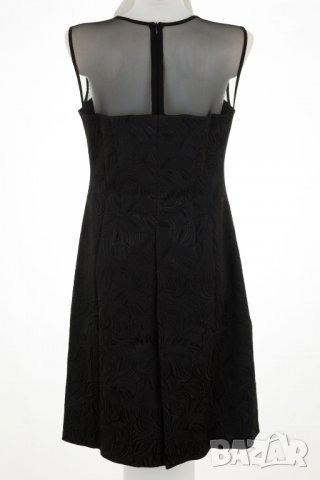 Черна рокля с тюл марка Rylko by Agnes & Paul - EU40, снимка 2 - Рокли - 33224453