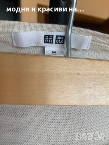Дамска блуза от фина вълна UNIQLO, размер М, снимка 6 - Блузи с дълъг ръкав и пуловери - 52641641