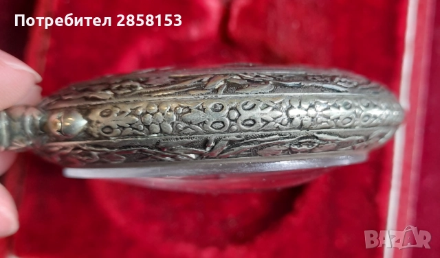 Голям старинен Швейцарски джобен часовник, снимка 6 - Антикварни и старинни предмети - 52400478