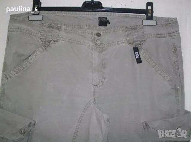 Шест различни броя / Винтидж! Дънкови карго панталони / пролет - лято / голям размер , снимка 14 - Панталони - 14467499