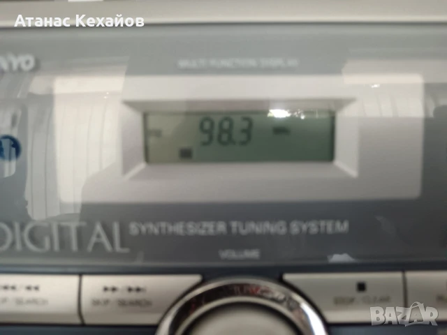 стерео уредба Sanyo, снимка 3 - Аудиосистеми - 50685824