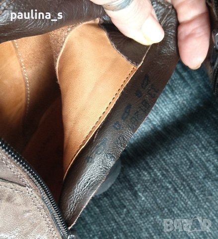 Уникални маркови боти "Think!" / естествена кожа , снимка 8 - Дамски боти - 43682780