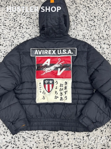 Мъжко яке AVIREX BOMBER JACKET.Размер М/L, снимка 6 - Якета - 52554241