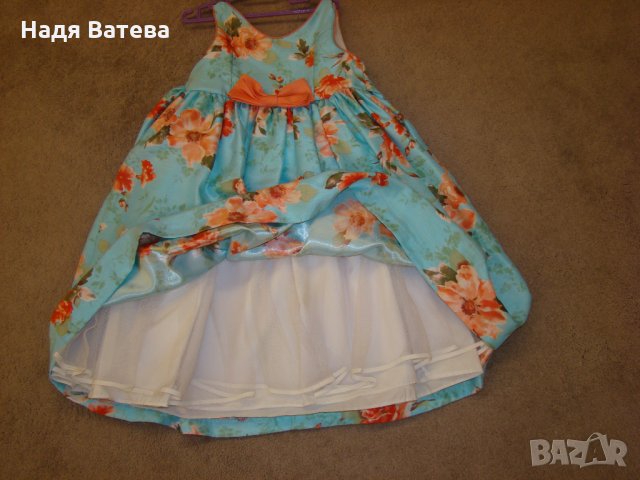 Очарователна рокля за 5 г. момиче , снимка 2 - Детски рокли и поли - 26907227