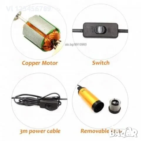 Помпа за източване на гориво 12V или 24v, снимка 4 - Други инструменти - 50786410